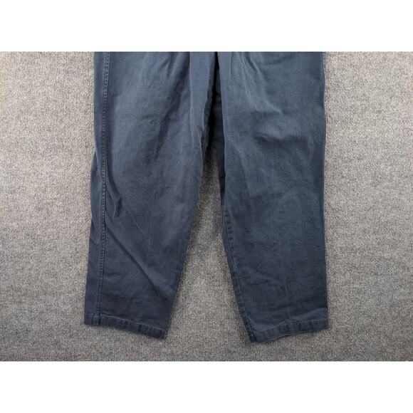 Mens Eddie Bauer Relaxed Fit Chino Pants Size 34x30 Blue 100% Cotton - Picture 7 of 13